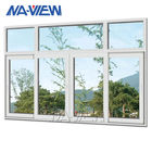 Horizontales gleitendes Windows-Handelsaluminiumdia und -Schiebefenster