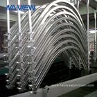 China-Hersteller-Vorgesetzter kundengebundener niedriger Preis kurvte Aluminiumverdrängungs-Profil