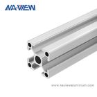 Schlitz V europäischer Standard anodisierte Aluminiumprofil-Verdrängung 20x20 SCHWARZES Profil-lineare Schiene für Drucker CNC 3D