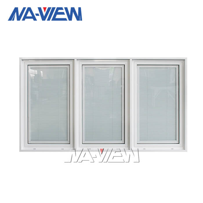 Chinese Naview lange hohe verengen 3 Lite Dreiergruppe glasig-glänzendes die Scheiben-Flügelfenster Windows