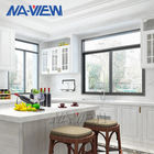 Kundenspezifisches Küchen-Flügelfenster-Fenster-horizontale Aluminiumkurbel heraus Windows