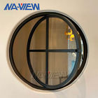 Niedriger Preis-Neubau-kreisförmiges rundes Gelenk-Aluminiumfenster Soem-ODM