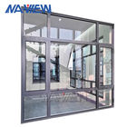 Moderne PVDF-Beschichtungs-horizontales vertikales Aluminiumflügelfenster Windows